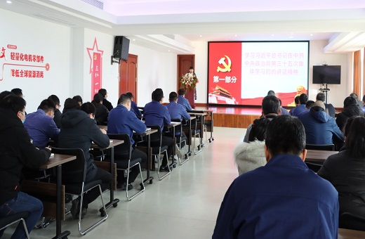 学党代会精神，强使命担当|中共长鹰尊龙凯时人生就是博党总支组织开展1月主题党日活动